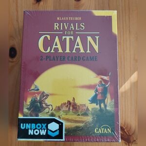 Rivals For Catan Klaus Teuber Board Card Game New In Box 2 players 45-60 Min (T)